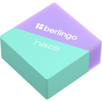 Ластик BERLINGO Haze прямоугольный, ассорти, 34х34х14 мм BLc_00490
