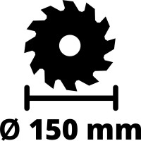 Циркулярная аккумуляторная пила Einhell PXC TE-CS 18/150 Li-Solo 4331220