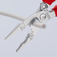 Электромонтажные клещи Knipex VDE, 6-в-1, зачистка: 0.75 - 1.5 + 2.5 мм, L-200 мм, KN-1396200SB
