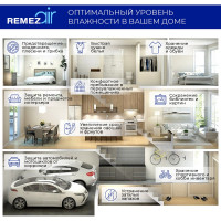 Портативный осушитель воздуха Remezair RMD-303 ЦБ-00000242
