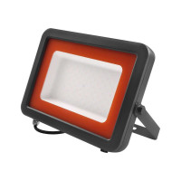 Светодиодный прожектор Jazzway PFL-S2 100Вт 6500К IP65 220–240В ДО с клапаном закаленное матовое стекло серый 2853325D