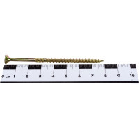 Саморез для дерева с фрезой INFIX потайн. 4х80 ЦЖ, TX 20 200 шт. 66091