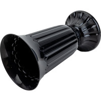 Вазон Эльфпласт Флавия 2 л, черный, 28х15.9 см 038759