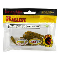 Съедобные твистеры Lucky John BALLIST, 63 мм, цвет PA19, 10 шт. 140101-PA19