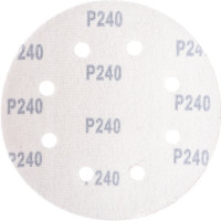 Бумага шлифовальная (20 шт; 180 мм; зерно 240; 8 отверстий) Sturm DWS6010-9240