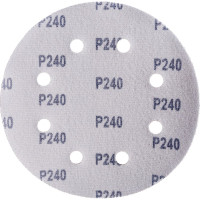 Бумага шлифовальная (20 шт; 180 мм; зерно 240; 8 отверстий) Sturm DWS6010-9240