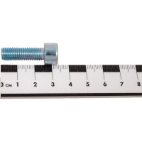 Винт с внутренним шестигранником КРЕП-КОМП цинк, DIN 912, 8х25 165 шт. вш825ф