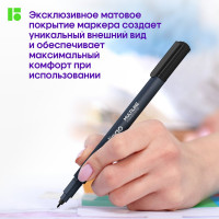 Набор перманентных маркеров Berlingo "Multiline PE100" 03цв., пулевидный, 1,0мм, европодвес, BMc_31409