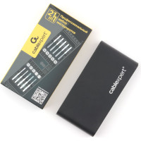 Отвертка с набором бит Cablexpert, 21 предмет TK-SD-09R