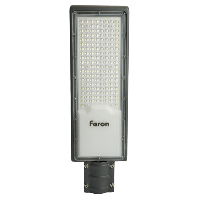 Уличный консольный светодиодный светильник FERON SP3035, 120W, 6400К, 10000Lm, IP65, черный, 41581