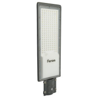 Уличный консольный светодиодный светильник FERON SP3035, 120W, 6400К, 10000Lm, IP65, черный, 41581