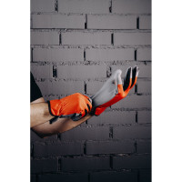 Утепленные перчатки (на флисе) Jeta Safety из PU кожи, размер L/9 JLE625-9/L