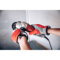 Утепленные перчатки (на флисе) Jeta Safety из PU кожи, размер L/9 JLE625-9/L