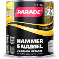 Эмаль гладкая серебряная по металлу PARADE Z1 RAL 9006 0,75 л Лк-00002116