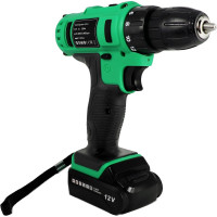 Аккумуляторная дрель-шуруповерт Zitrek Greenpower 12-Li (12В, Li-ion аккумулятор 2шт, ЗУ, кейс, бита) 063-4074