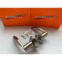 Дверная ручка MORELLI "Портал" MH-07 SN, цвет - белый никель 9010586