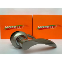 Дверная ручка MORELLI "Портал" MH-07 SN, цвет - белый никель 9010586
