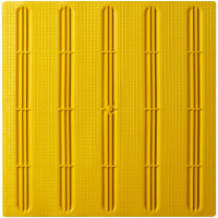 Тактильная плитка PALITRA TECHNOLOGY полоса 50245-1-PVC-300x300x4-Y-VI