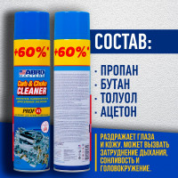Очиститель карбюратора ABRO MASTERS PROF XL 650 мл CC-120-RW