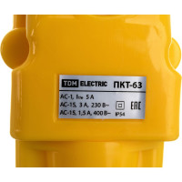 Пульт управления TDM ELECTRIC ПКТ-63 на 6 кнопок IP54SQ0706-0002