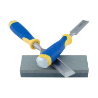 Набор стамесок МастерАлмаз в пластиковом кейсе 6/12/20/26 мм+точильный камень 10507101