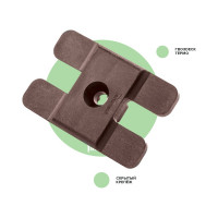 Крепеж Гвозdeck Termo, 100 шт. 10150000PA00WG01