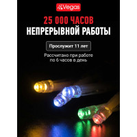 Электрогирлянда VEGAS Занавес 55076