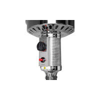 Уличный газовый обогреватель Aesto античный серый A-01T