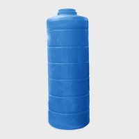 Овально-вертикальная емкость AQUAPLAST 1000 л, синяя 4630017951833