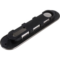 Ручка для раздвижных дверей MORELLI MHS150 SN, цвет - белый никель 9009345