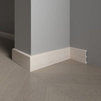 Плинтус напольный ударопрочный влагостойкий (ваниль; 80Х13Х2400 мм) Decor-Dizayn 706-77