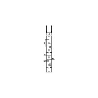 Короб перфорированный DKC, серый T1 2м 40x60 00107RLDIY
