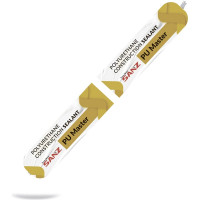 Полиуретановый строительный клей-герметик SANZ PU MASTER 40 (серый; 600 мл) PU-M-GR-0911