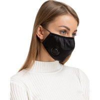 Полумаска RINIDI Silver Nano Black, с клапаном, 4-х слойная FPP-15 Silver-Black-Nano