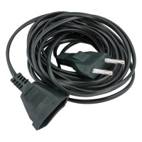 Сетевой шнур для гирлянд FERON 5м, 2х0,5мм2, зеленый, DM305 41661