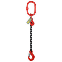 Цепной строп OCALIFT 1СЦ 1,12т 1,5м с укоротителем одноветвевой цепь глазированная 6x18 T8 G80 1sc1120t15hf