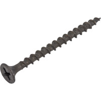 Саморезы для гипсокартона по дереву Steelfix 3,5х50 потайная головка, крупный шаг, оксидированные 198шт КШ355005