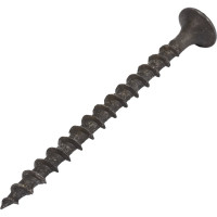 Саморезы для гипсокартона по дереву Steelfix 3,5х50 потайная головка, крупный шаг, оксидированные 198шт КШ355005