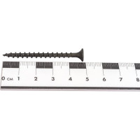 Саморезы для гипсокартона по дереву Steelfix 3,5х50 потайная головка, крупный шаг, оксидированные 198шт КШ355005