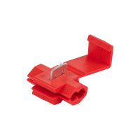 Прокалывающий ответвительный зажим STEKKER LD502-15 ЗПО-1 - 1,5 мм, красный упаковка 10 шт 39345