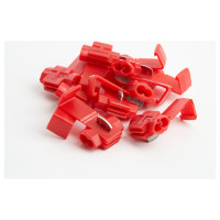 Прокалывающий ответвительный зажим STEKKER LD502-15 ЗПО-1 - 1,5 мм, красный упаковка 10 шт 39345