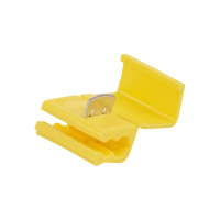 Прокалывающий ответвительный зажим STEKKER LD502-60 ЗПО-3 - 6,0 мм, желтый упаковка 10 шт 39347