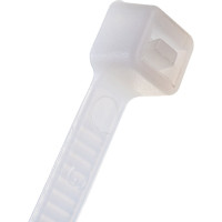 Нейлоновые хомуты для проводов FIT белые, 100 шт., 4,8х250 мм 60375