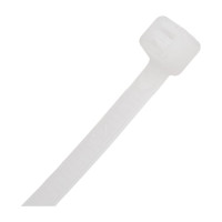 Нейлоновые стяжки FORTISFLEX НСС EasyFix 5x200 белый, 100 шт. 84805