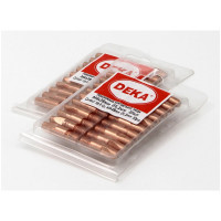 Наконечники контактные (100 шт; М6х28 мм; 1.2 мм; медь) DEKA СТ000001805