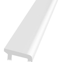 Напольный плинтус Stenopol 58х18х2000 мм под покраску C7231