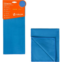 Салфетка из микрофибры Airline двухсторонняя, синяя, 35x40 см AB-A-01