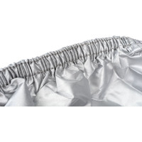 Универсальный защитный чехол-тент Airline на автомобиль, M 495x195x120 см, серый, молния для двери AC-FC-02