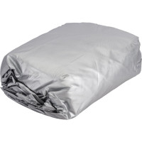 Универсальный защитный чехол-тент Airline на автомобиль, L 520x192x120 см, серый, молния для двери AC-FC-03