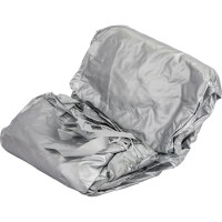 Универсальный защитный чехол-тент Airline на автомобиль, L 520x192x120 см, серый, молния для двери AC-FC-03